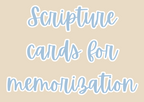 60 Kids Scripture Cards For Memorization