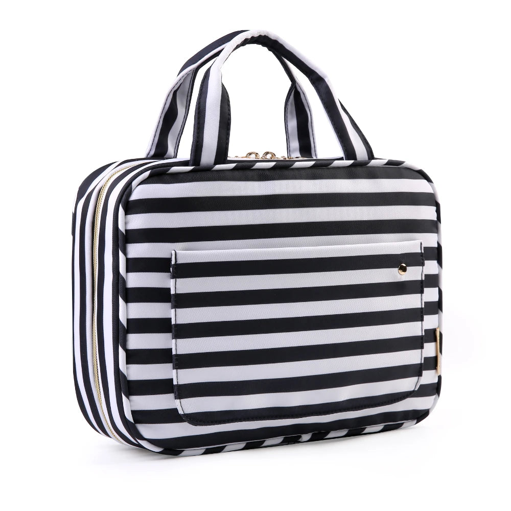 Travel Organizer Hanging Bag Medium or Large - Portable Storage - Waterproof  - Cosmetic Case For Makeup & more
