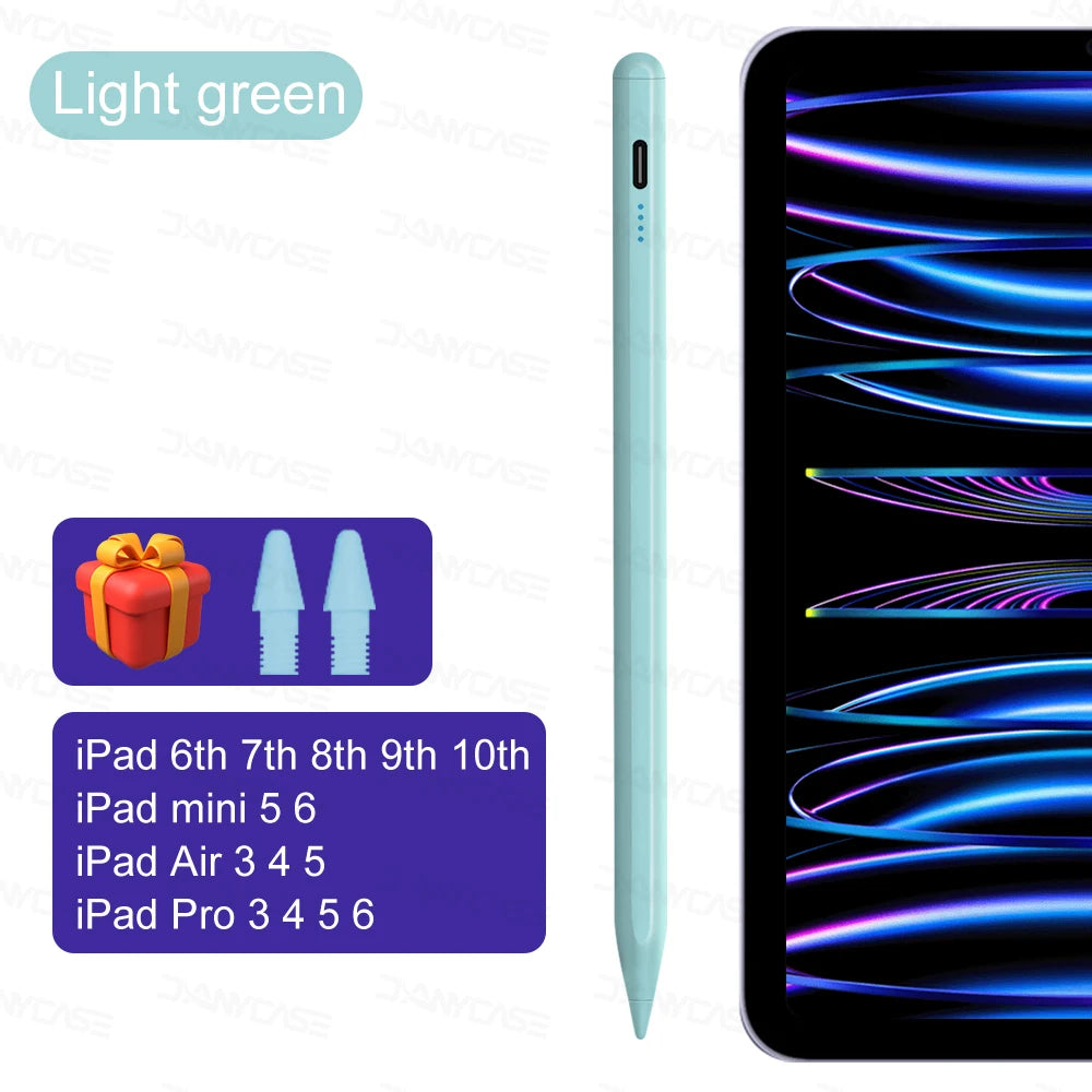Active Capacitive Stylus Pen – High-Precision, Palm Rejection, & Magnetic iPad Pencil (No Bluetooth Needed!) -    EXCLUSIVE FOR IPAD 2018-2024