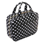 Travel Organizer Hanging Bag Medium or Large - Portable Storage - Waterproof  - Cosmetic Case For Makeup & more