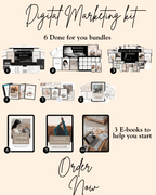 Digital Marketing Kit | All-in-one solution | Ready-to-use viral bundles, professionally designed templates, and strategy-packed eBooks
